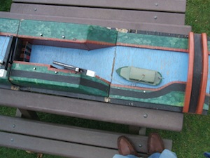 A model of a lock for tuition